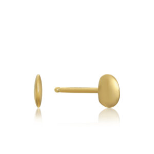 Ania Haie Circle Studs Gold Plated