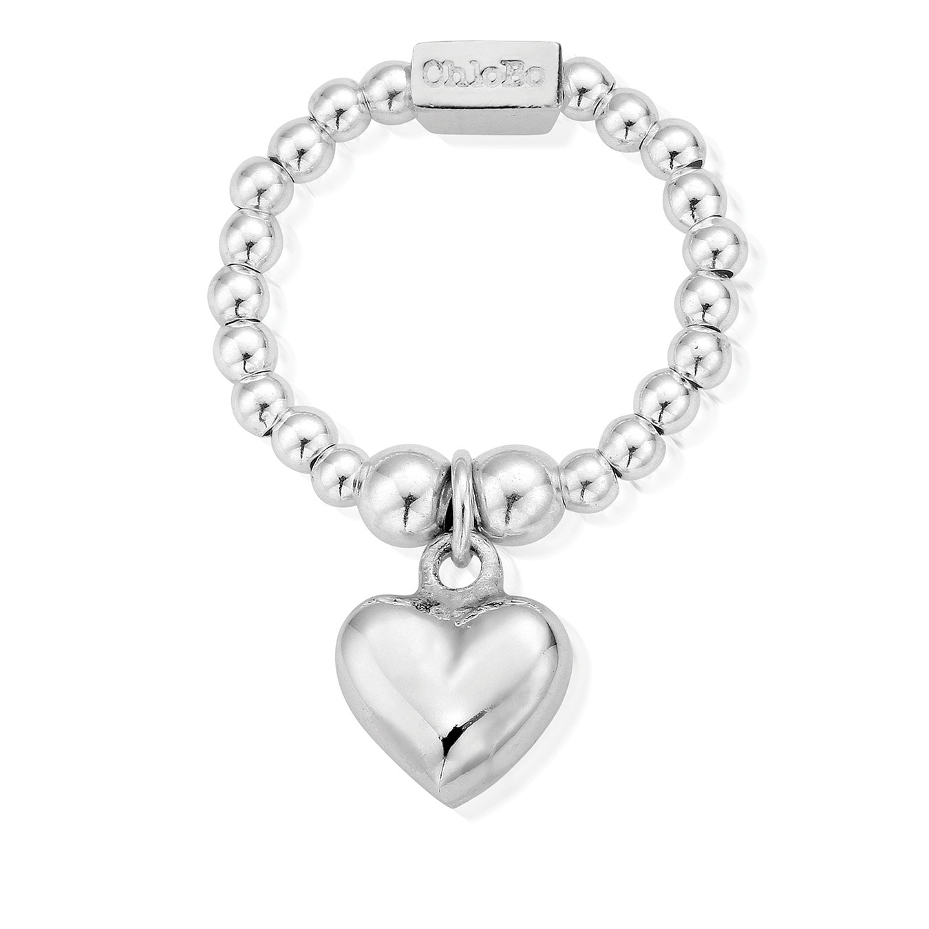 ChloBo Sterling Silver Mini Heart Ring