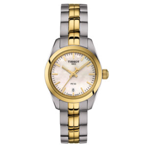 Tissot T-Classic Ladies PR100 Two Tone Stainless Steel Watch
