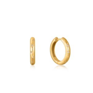ania-haie-gold-plated-scattered-stars-hoop-earrings