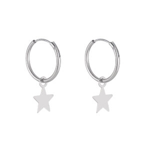 9ct-white-gold-mini-hoop-star-drop-earrings