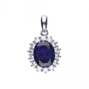 diamonfire-sapphire-blue-cz-oval-solitaire-necklace