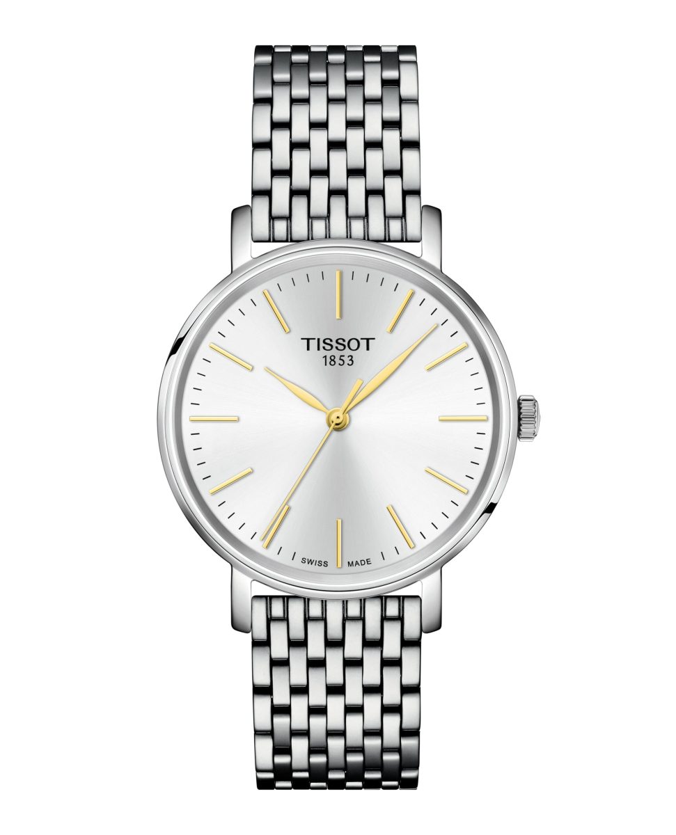 Tissot Everytime Two Tone Stainless Steel Ladies Watch