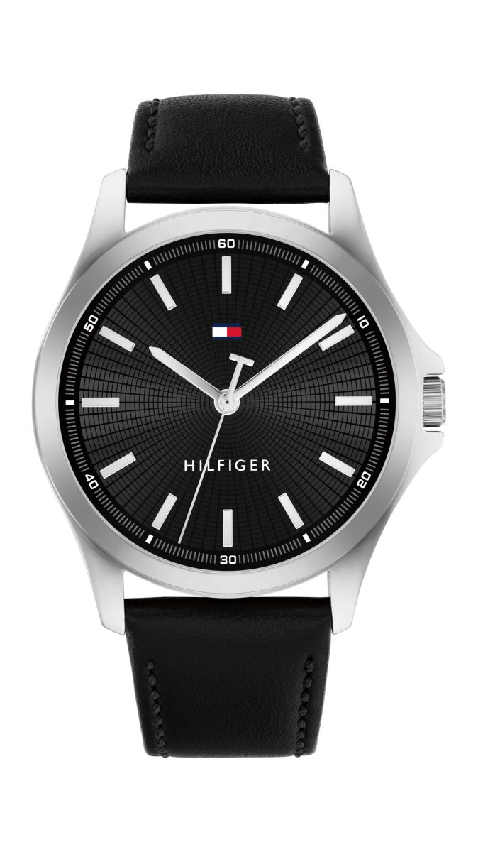 Tommy Hilfiger Bruce - Black Dial Black Strap - Gents Watch