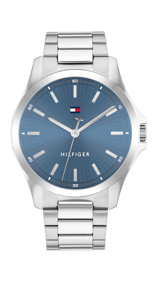 Tommy Hilfiger Bruce - Blue Dial Stainless Steel - Gents Watch