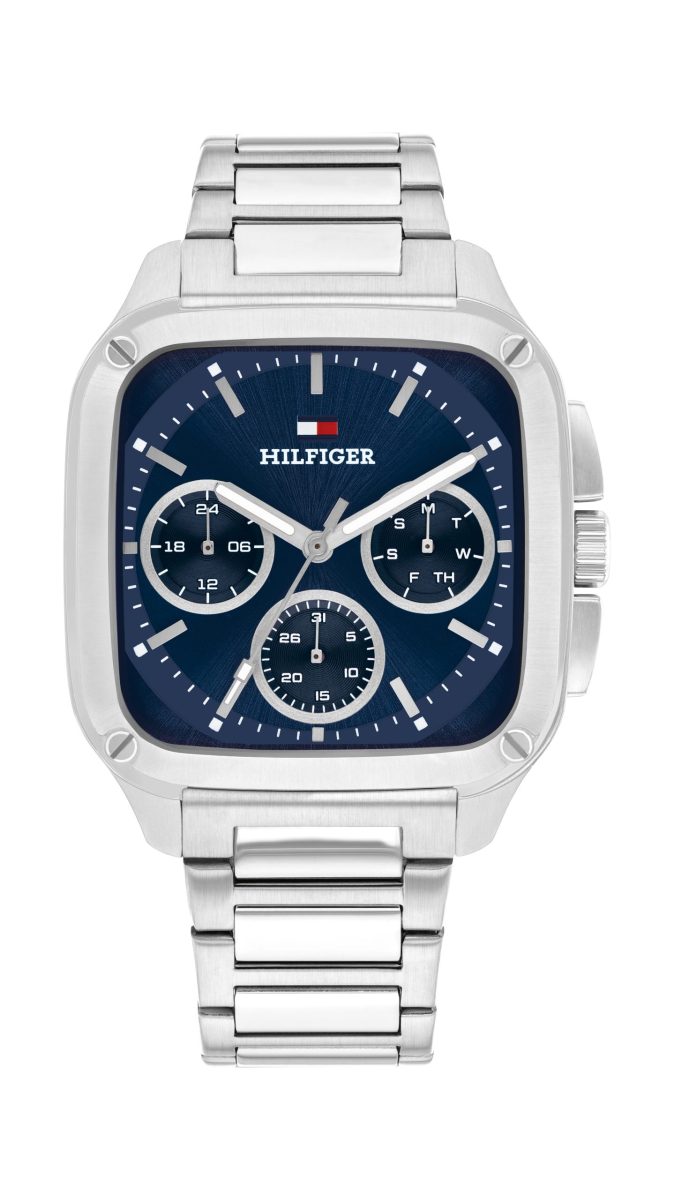 Tommy Hilfiger Hearald - Navy Dial Multi Function Stainless Steel - Gents Watch