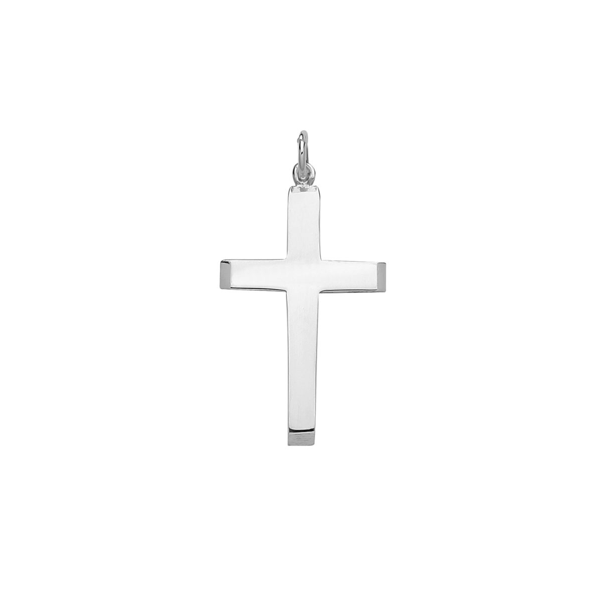 Sterling Silver Medium Plain Cross Pendant (Copy)
