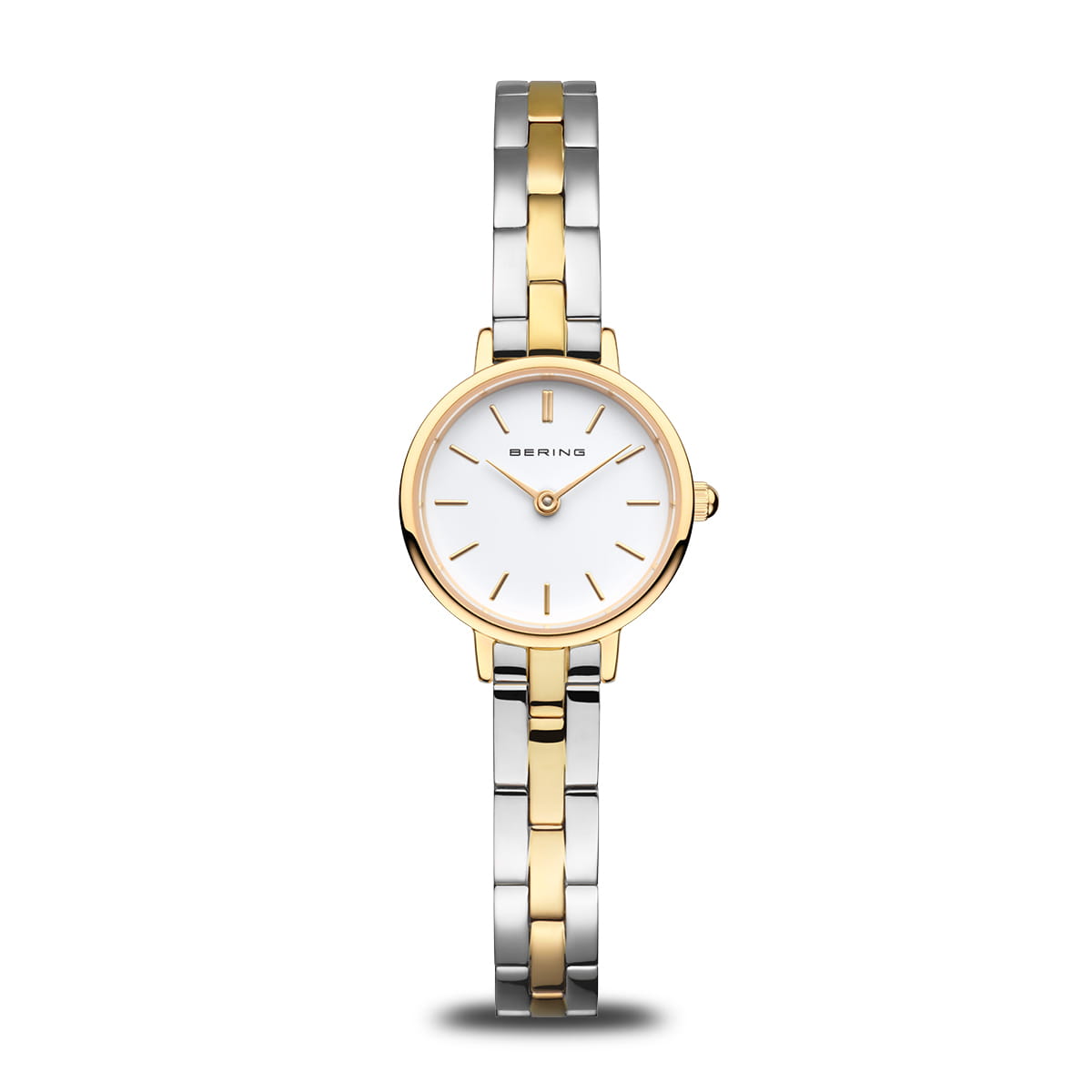 Bering Ladies Watch - Classic | Two-Tone polished gold | Stainless Steel