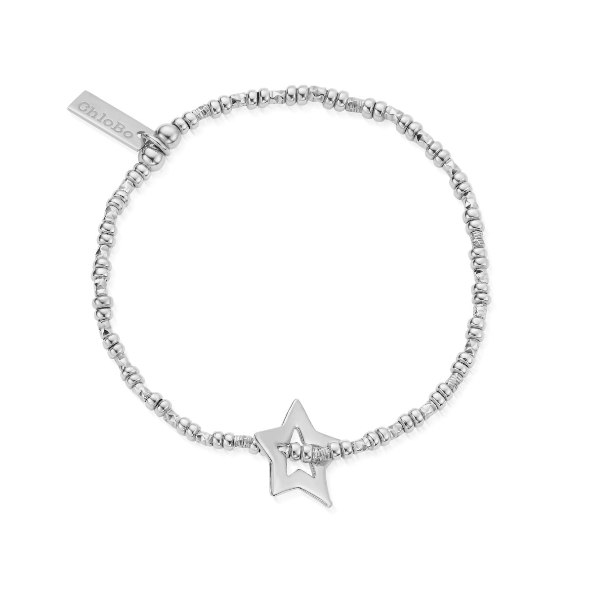ChloBo Sterling Silver Soul Shine Star Bracelet