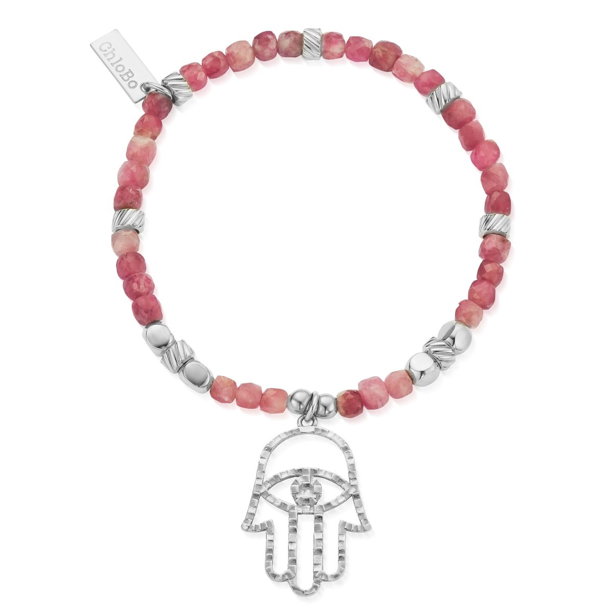 ChloBo Sterling Silver Eternal Blessings Hamsa Bracelet