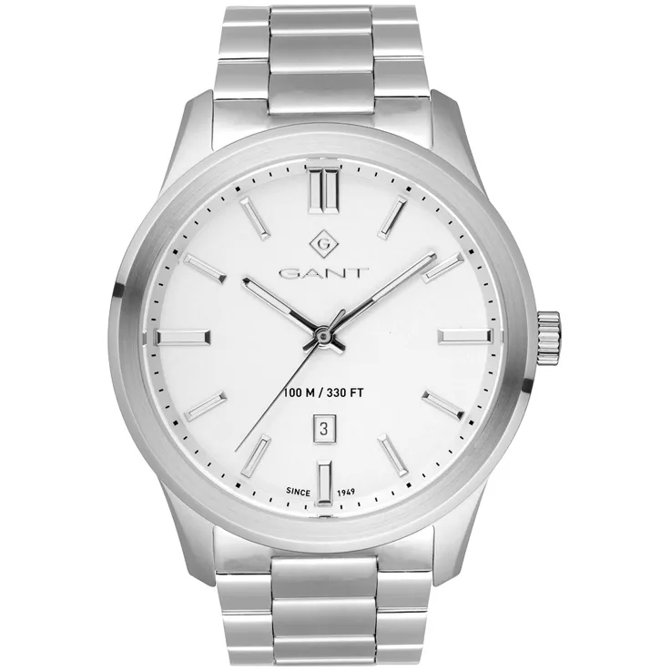 Gant Gents Bridgeton White Stainless Steel Watch