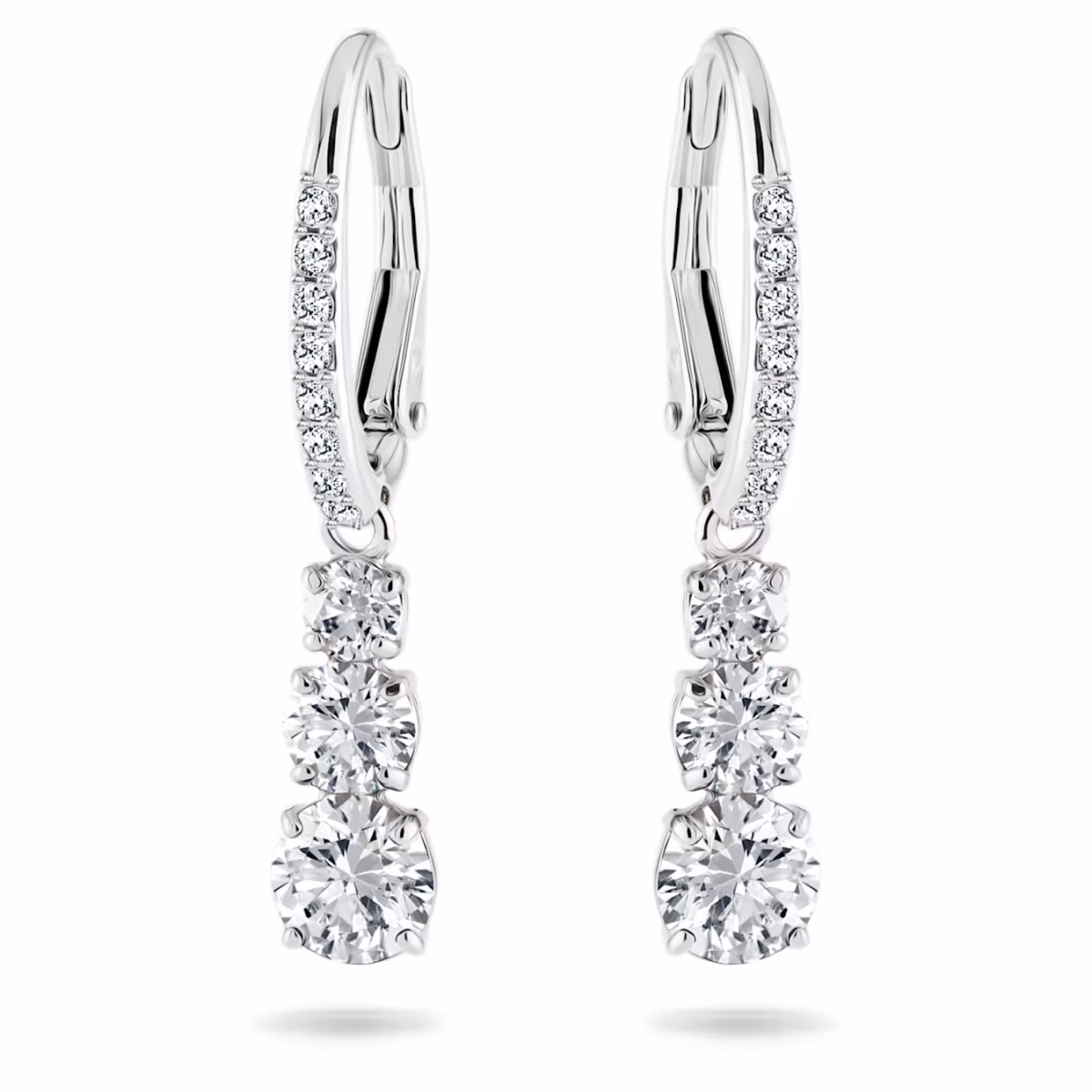 Swarovski Stilla Attract Hoop Earrings