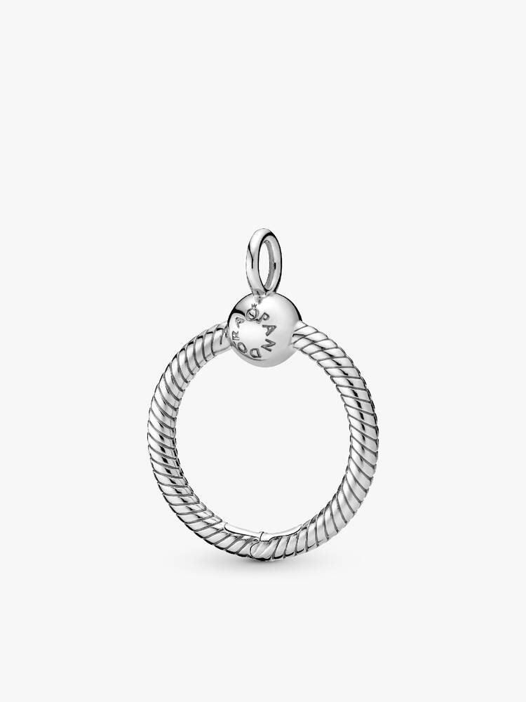 Pandora Sterling Silver Pandora Moments Small O Pendant