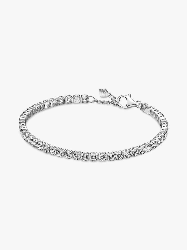 Pandora Sterling Silver Sparkling 20cm Tennis Bracelet
