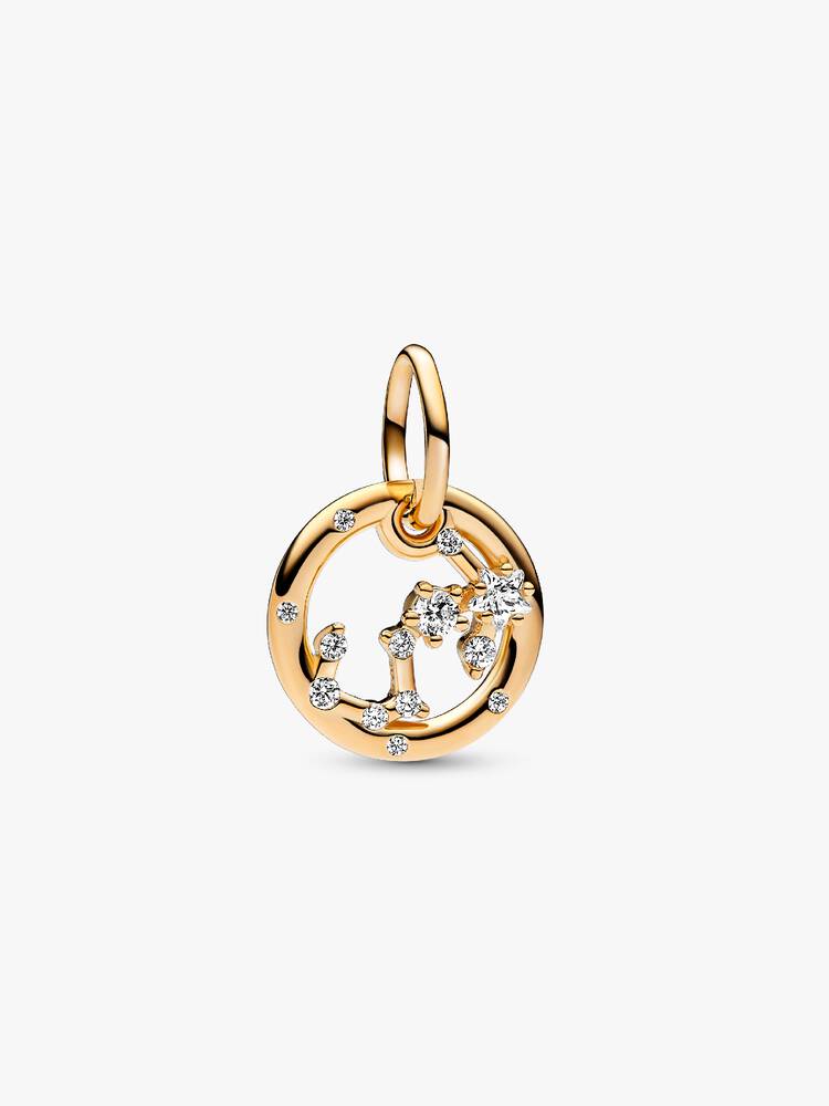 Pandora 14ct Gold Plated Scorpio Zodiac Dangle Charm