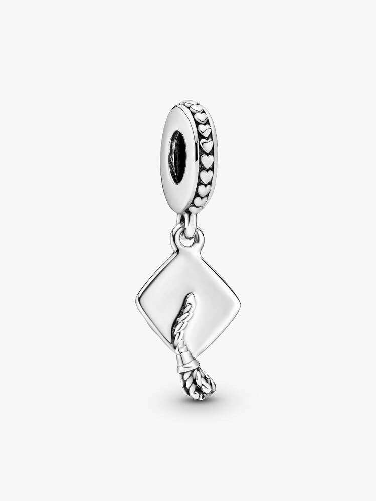 Pandora Sterling Silver Graduation Cap Dangle Charm