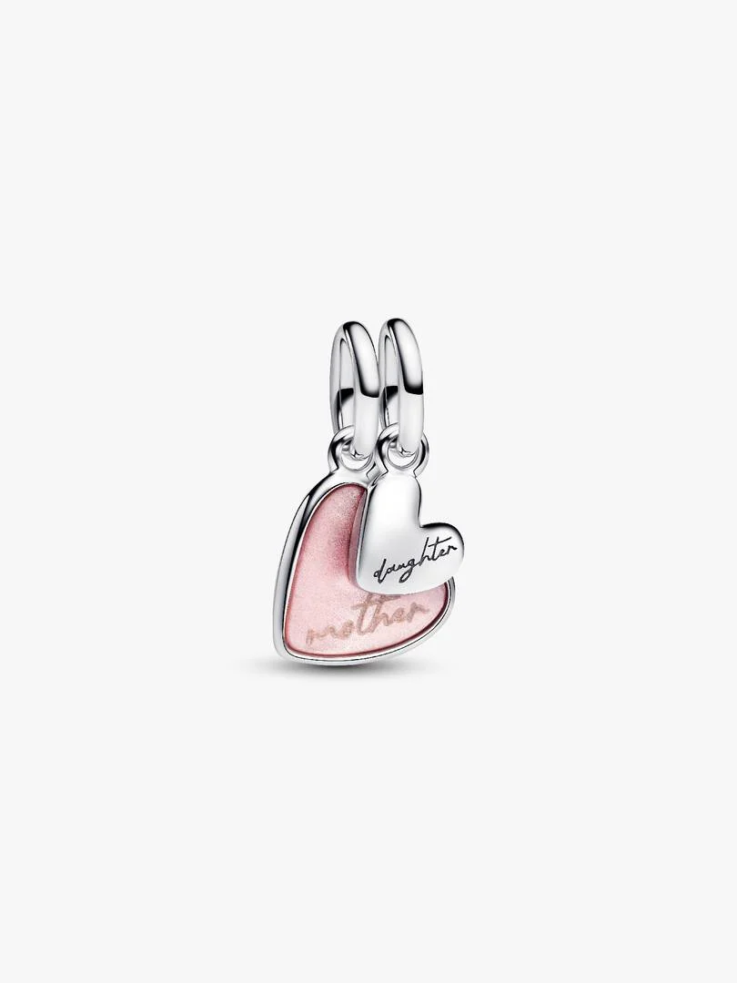 Pandora Sterling Silver Splittable Mother & Daughter Dangle Charm