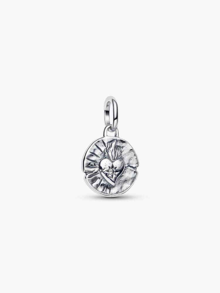 Pandora Sterling Silver Heart Medallion Charm