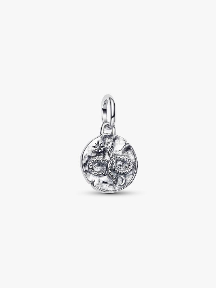 Pandora Sterling Silver Infinity Snake Medallion Charm