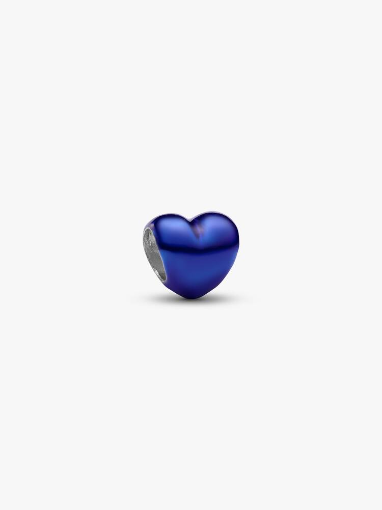 Pandora Sterling Silver Blue Heart Mini Charm