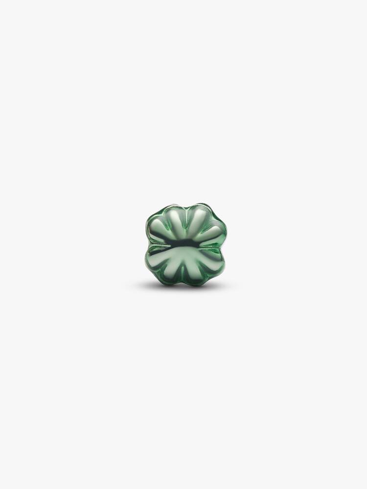 Pandora Sterling Silver Green Clover Mini Charm
