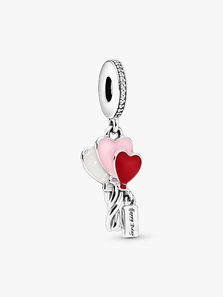 Pandora Sterling Silver Happy Bday Balloon Dangle Charm