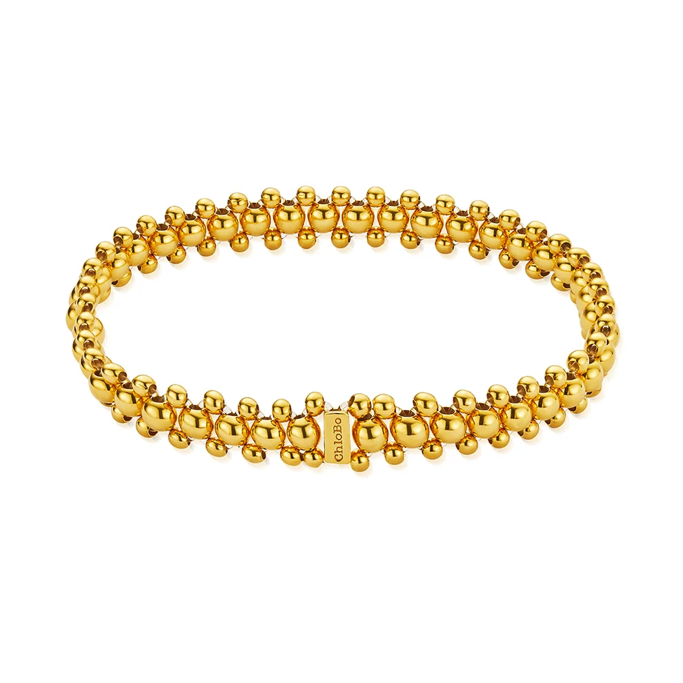 ChloBo Sterling Silver Gold Plated Everlight Bracelet