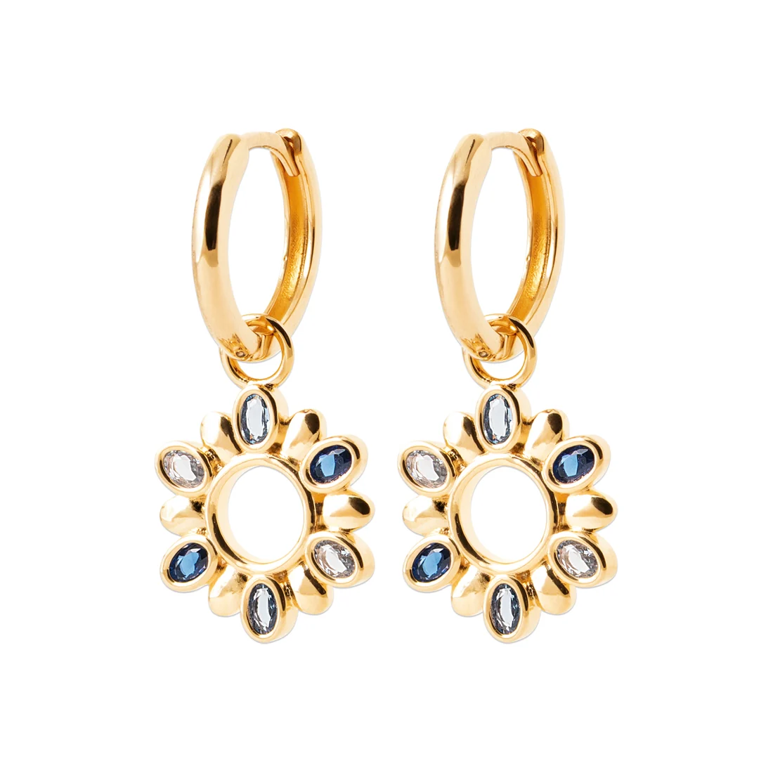 Burren Tidal Bloom Drop Earrings