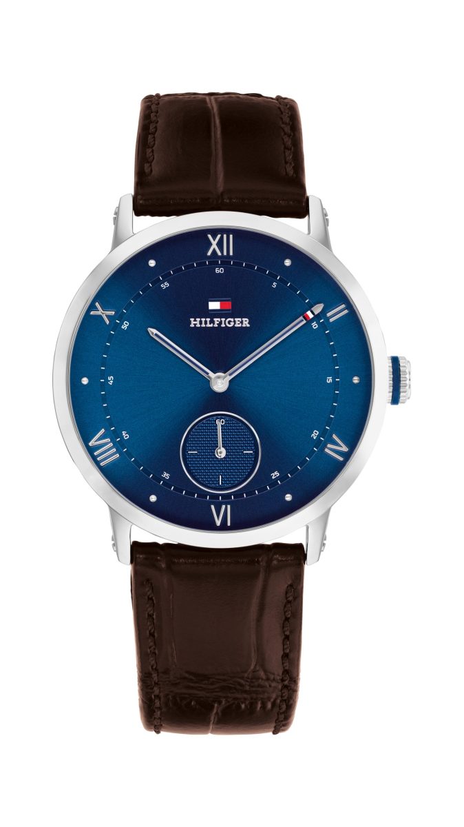 Tommy Hilfiger Oxford - Navy Dial Brown Strap - Gents Watch