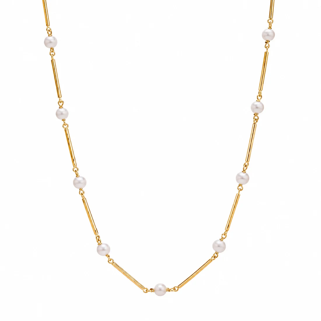 Burren Never Say Goodbye Freshwater Pearl Necklace